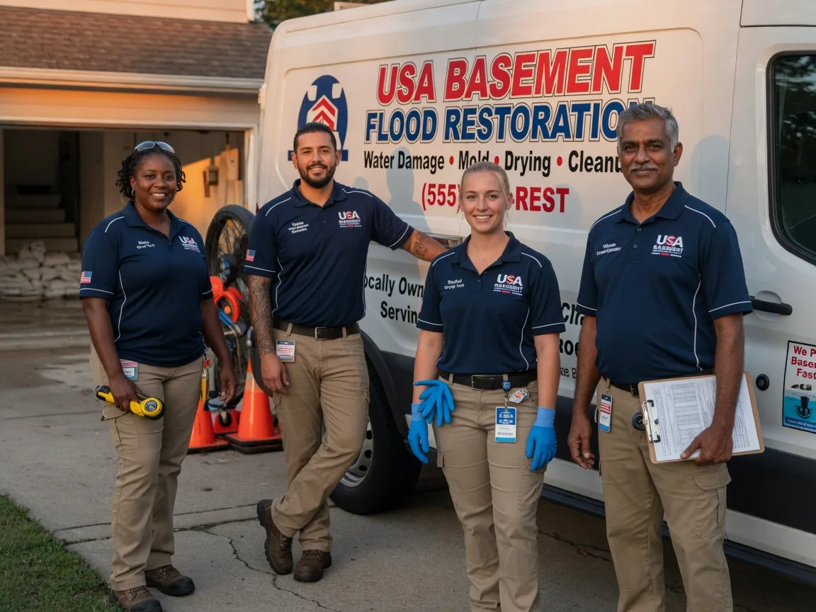 Basement Flood Cleanup company in Gillett, WI